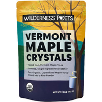 Wilderness Poets Organic Maple Sugar Crystals (32 Ounce - 2 Pound)