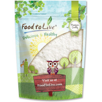 Food To Live - Mediterranean Sea Salt, 3 Pounds Coarse Grain, Pure Crystals, No Additives, No Preservatives, Vegan, Kosher, Bulk. Rich In Minerals. Great For Cooking, Baking, Pickling.
