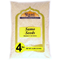 Rani Samo Seeds Whole (Japanese Barnyard Millet / Jungle Rice/Moriyo/ Samak Rice) Echinochloa Frumentacea 64Oz (4Lbs) 1.81Kg Bulk ~ All Natural | Vegan | Gluten Friendly | Non-Gmo | Indian Origin