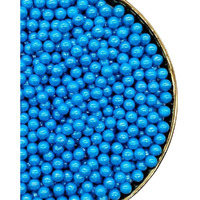 Sprinkles Black Edible Pearls,Cake Sprinkles 130G 4.6Oz,Cookie Sprinkles,Sugar Pearl, Edible Candy Pearls For Cake Cupcake Decorationg (7Mm Darkblue)