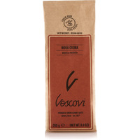 V Vescovi Moka Crema | Premium Italian Ground Espresso | Medium Roast | For Moka, French Press, Pour Over | 8.8 Oz / 250G