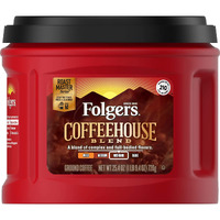 Folgers Coffeehouse Blend Coffee, Medium Dark Ground Coffee, 25.4 Ounces