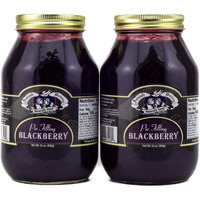 Amish Wedding Blackberry Pie Filling 32 Ounces (Pack Of 2)