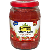 Zarrin - Tomato Paste In A Glass Jar, 24.6 Oz (700G), Product Of Turkey, No Preservatives