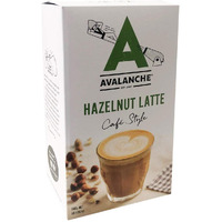 Avalanche Cafe Style Sweet Coffee Box, 10 Sticks (Hazelnut Latte)