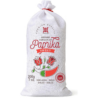 Hungarian Paprika (7Oz, Sweet) Imported From Kalocsa, Hungary, In Canvas Bag, Incredible Flavor