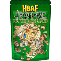 [Official Gilim Hbaf] Korean Seasoned Almond Nut | Kids, School, Lunch, Office, Work, Travel, Camping Party Snack | Pre-Workout Protein Snack | Korean Food Healthy Snacks | Asin Snack Korean Sovenior (Roasted Onion X 120 Gram Pack)