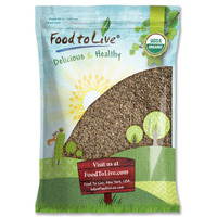 Food To Live Organic Chia Seeds Powder, 4 Pounds Non-Gmo Meal, Ground Raw, Cold Milled, Kosher, Vegan, Bulk. Rich In Omega-3, Fiber, Protein. Great As Thicker. For Baking, Salads, Smoothies.