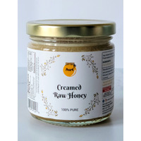 Pearl Honey Spreads - Plain & Unfiltered Creamed Raw Honey - Chemical Free, Soy Free & 100% Natural Honey | 8.8 Oz Jar