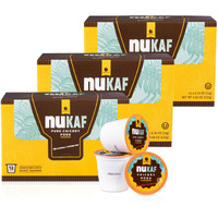 Nukaf Chicory K Cups | Kosher Chicory Root K Pods For Your Keurig | 100% Caffeine Free | K Cups Coffee Alternative By Gourmanity [3 Boxes Of 12 Pods Each | 36 Total Pods]