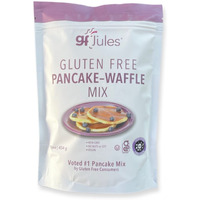 Gfjules Certified Gluten Free Pancake & Waffle Mix | No Grit, Non-Gmo, Vegan, Vegetarian, Kosher & Top 9 Allergen Free | Voted #1 By Gluten Free & Celiac Consumers | 16 Ounces
