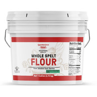 Unpretentious Whole Spelt Flour, 1 Gallon, Light & Airy Flour, From Dehulled Spelt Berries