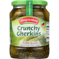 Hengstenberg Crunchy Pickles Jar, 24.3 Fz