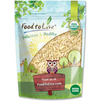 Food To Live Organic Blanched Slivered Almonds, 4 Pounds - Non-Gmo, Raw, Unpasteurized, Unsalted, Vegan, Keto, Paleo, Kosher, High In Protein, Dietary Fiber. For Cooking, Baking, Salads & Cereals