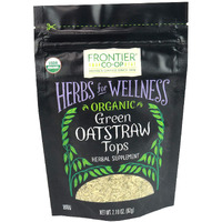 Frontier Co-Op Organic Cut & Sifted Oatstraw Green Tops 2.19Oz
