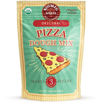 Nutmeg State Pizza Company Organic Pizza Dough Mix - Makes 3 Crusts For Homemade Pizzas