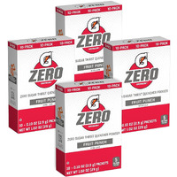 G Zero Thirst Quencher Powder Packets, 0.10 Oz Individual Packets (40 Count) (Fruit Punch)