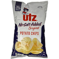 Utz Potato Chips, Original No Salt 9.5 Oz.-Best Of America