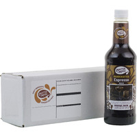 Master Of Mixes Espresso Drink Mix, Ready To Use, 1 Liter Bottle (33.8 Fl Oz), Individually Boxed In Ecommerce Protective Packaging