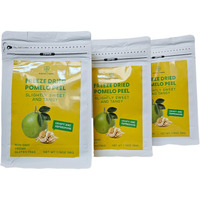(Pack Of 3) Nokki Farm Premium Dried Pomelo Peel | Crunchy | Slightly Sweet And Tangy | 50G