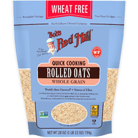 Bob's Red Mill Quick Cooking Rolled Oats, Gluten Free, 28 Ounce
