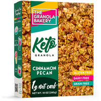 Tgb Cinnamon Keto Granola | 1G Net Carb Cereal | Gluten Free Low Carb Nut Snack, 10 Ounces