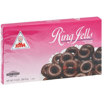 Joyva Raspberry Ring Jells, 9 Oz