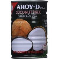 Aroy-D Coconut Milk 13.5 Oz Can (Pack Of 6)