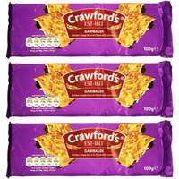 Crawford's Garibaldi Biscuits 100G 3.53 Ounce (Pack Of 3)