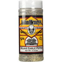 John Henry's Mojave Garlic Pepper Rub, 11.5Oz