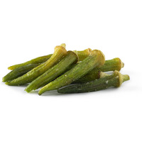 Nuts U.S. - Okra Chips | Sea-Salted | No Color Added And No Sugar Added | Natural | Delicious And Healthy, Bulk Chips!!! (Okra Chips, 2 Lbs)