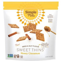 Simple Mills Honey Cinnn Sweet Thins 14Oz (0.88Lbs)