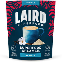 Laird Superfood Non-Dairy Original Superfood Vanilla Coconut Powder Coffee Creamer, Gluten Free, Non-Gmo, Vegan, 8 Oz. Bag, Pack Of 1