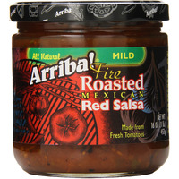 Arriba! Mild Red Salsa, 16-Ounce Glass (Pack Of 6)