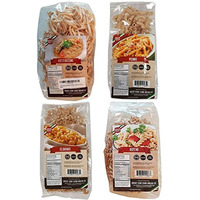 4 Pack Assortment Low Carb Pasta, Fettuccine, Rotini, Penne, And Elbows, Great Low Carb Bread Company