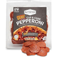 Battistoni Cup & Char Spicy Pepperoni, Pack Of 5, 5Oz Pouches