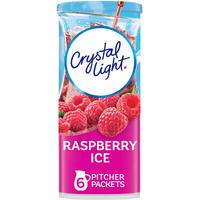 Crystal Light Sugar-Free Raspberry Ice Drink Mix (6 Pitcher Packets)