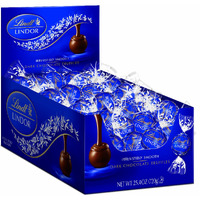 Lindt Chocolate Lindor Truffles, Dark Chocolate, Great For Holiday Gifting, 60 Count(Pack Of 1)