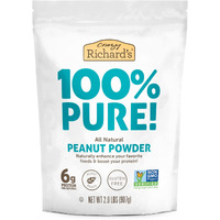 Crazy Richard's 100% All-Natural Peanut Butter Powder With No Added Sugar And Non Gmo (2 Pound Bag, Pack Of 1)