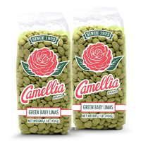 Camellia Brand Dried Green Baby Lima Beans, 1 Pound (Pack Of 2)