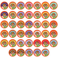 Crazy Cups Flavored Decaf Coffee, For The Keurig K Cups Coffee 2.0 Brewers, Variety Pack Sampler, 40 Count