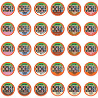 Double Donut Coffee Decaf Flavored Coffee, Variety Pack, 30 Count