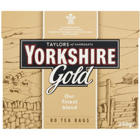 Taylors Of Harrogate Yorkshire Gold, 80 Teabags