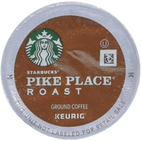 Starbucks Pike Place Medium Roast Ground Coffee, 24 K-Cup Pods (Pack Of 2)