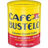 Caf   Bustelo Espresso Dark Roast Ground Coffee, 10 Ounces