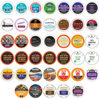 Perfect Samplers Coffee Pod, Dark Roast & Bold Flavors, Single Serve Cups For Keurig K Cup Machines, Robust Assortment, Variety Pack, 40 Count