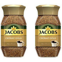 Jacobs Cronat Gold Instant Coffee 200 Gram / 7.05 Ounce (Pack Of 2)