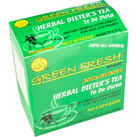 Green Fresh Extra Strength Herbal Dieters Tea (30 Count), 2.11 Ounces