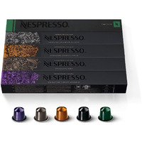 Nespresso Capsules Original Line, Ispirazione Espresso Variety Pack, Medium Roast Espresso Coffee, 100 Count Espresso Coffee Pods