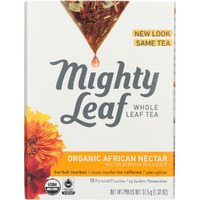 Mighty Leaf Herbal Tea, Organic African Nectar, 15 Pouches (Pack Of 3)